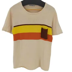 ガイジンメイド GAIJIN MADE リネン混 配色S/Sサマーニット メンズ JPN：L のサムネイル