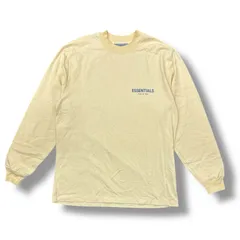 FOG ESSENTIALS プリント カットソー Tシャツ エフオージーエッセンシャルズ イエロー M 52015A1