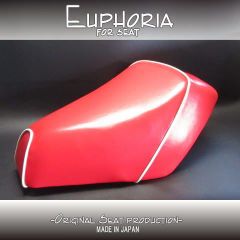 □【DJ-1 DJ1 DJ1R DJ-1R AF12】張替え済♪　カスタムシート　赤/白《Euphoria》□MK38044