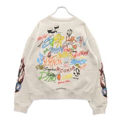 CHROME HEARTS (クロムハーツ) ×MATTY BOY PPO BRAIN SWTSHRT マッティボーイ ブレイン スウェットシャツ トレーナー グレー