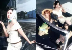 【中古】ポストカード ミナ(MISAMO) ポストカード2枚セット 「CD HAUTE COUTURE MINA盤」 封入特典