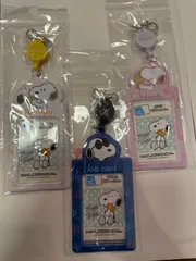スヌーピー  ID＆パスケース❤️リール付き全3種