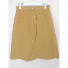 ◇ ◎ BEAMS HEART ビームスハート タグ付 膝下丈 台形 スカート サイズ1 マスタード レディース  【中古】 【1206100003678】