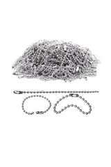 ★即日発送★YFFSFDC ボールチェーン120mm キーホルダー 100本セット (シルバー)