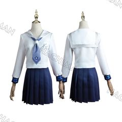 ブルーアーカイブ アロナ コスプレ衣装 +セット済みウイッグ+ヘイロー