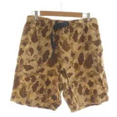 ワイルドシングス WILDTHINGS ショートパンツ カモフラ 迷彩柄 L 茶 /RR