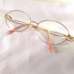 パリミキ】TITAN SOLID 老眼鏡 シニアグラス ピンクゴールド - メルカリ