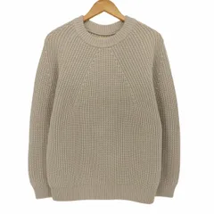バトナー BATONER SIGNATURE CREWNECK ウール 5G 片畦 クルーネック ニット メンズ JPN：2 のサムネイル