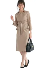 [MORE AUNI] セレモニースーツ レディース ママ スーツ ジャケット ワンピース セレモニー 入卒 母親 入園 入学 卒業 卒園 式 アンサンブル