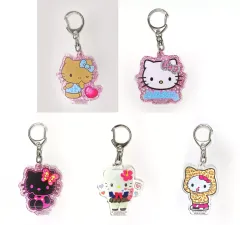 【中古】ぬいぐるみマスコット・ぬいぐるみバッジ 全4種セット 「シナモロール ぬいぐるみチャーム」