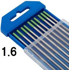 TIG溶接用 タングステン電極棒！ 純タン WP 1.6mm L150mm ピュアタングステン 50本