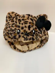 【広店】ハローキティ　USJ　ファンキャップ　レオパード【722-2525】