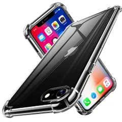 iphone seケース 第2世代 iPhone8ケース iPhone7ケース クリア TPUカバー 耐衝撃 米軍MIL規格取得 車載ホルダー 指紋防止 カメラ保護 黄変防止 衝撃吸収 透明 薄型 軽量 滑り止め 柔軟 アイフォンSEケース 透明