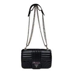 ☆PRADA☆プラダ☆ダイアグラムショルダーバッグ プラダ/ショルダーバッグ/ダイアグラム クロスボディーバッグ/黒