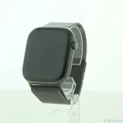 【未使用・未開封】ブラックチタニウムミラネーゼループM Apple Watch ブラックチタニウムミラネーゼループ Mサイズ 美品