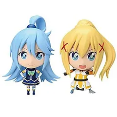 【中古】 映画 この素晴らしい世界に祝福を！紅伝説 ミニディスプレイフィギュア アクア&ダクネス 全2種セット