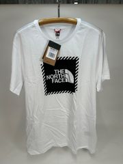 未使用【THE NORTH FACE ザ ノースフェイス】メンズ Tシャツ XL トップス  クルーネック ホワイト 白 半袖