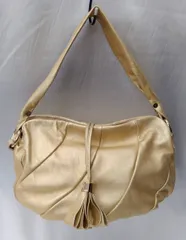 美品 CELINE セリーヌ SC-BB-0098 ビタースウィート ハンドバッグ ワンショルダーバッグ 黄色 イエロー