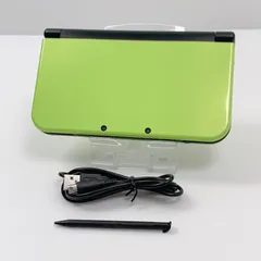 美品 new ニンテンドー 3DSLL 上画面IPS液晶 ライムブラック 動作確認済み 遊べるセット 3dsll ds 3DS LL 任天堂