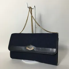 2507-52｜ディオール ショルダーバッグ ブラック トロッター チェーン