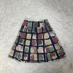 美品☆MARNI☆マルニ☆幾何学模様☆可愛いレトロ柄のスカート☆サイズ