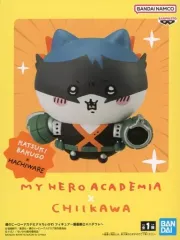 【中古】フィギュア 爆豪勝己×ハチワレ 「僕のヒーローアカデミア×ちいかわ なんか小さくてかわいいやつ」 フィギュア～爆豪勝己×ハチワレ～
