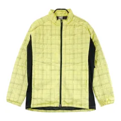 サイズ：XL PUMA GOLF プーマゴルフ  中綿ジップジャケット 総柄 イエロー系 [240101410475] ゴルフウェア メンズ ストスト