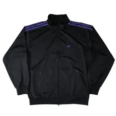 adidas originals アディダスオリジナルス　トラックジャケット　ジャージ　ベッケンバウアー　L ブラック　パープル　IZ4923　ニードルズ　needles