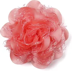 TIGLOSS ティグロス コサージュ 花 フラワー 飾り 大きめ ブローチ 卒業式 入学式 セレモニー フォーマル ジャケット スーツ ギフト 結婚式 お呼ばれ ドレス パーティー クリック ピン おしゃれ 10種 専用BOX付(ローズ)