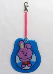 [중고] 잡화 COOKY(정국) [취하는 파카! BT21 패스 케이스] 패밀리 마트 한정