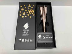 非売品]東京2020 オリンピック聖火リレー ミニチュアトーチ 2本セット