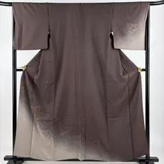 ★良品★ 1円 正絹 縮緬 作家物『斉藤三才』暈し グラデーション 高級 袷 長羽織 身丈70cm 裄62cm ◆逸品◆【夢職】 2025年最新Yahoo!オークション -斉藤三才(色無地)の中古品・新品