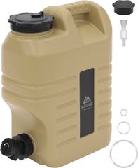 ウォータータンク 12L ウォータージャグ キャンプ用 交換用パッキン付属 タン VASTLAND（ヴァストランド）