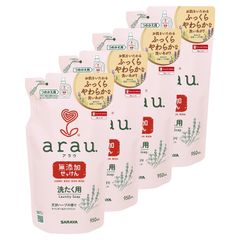 【新着商品】950ｍl詰替×4個セット 洗たく用せっけん 【まとめ買い】arau.アラウ