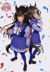 【中古】雑貨 ドゥラメンテ＆エアグルーヴ イラストボード 「一番くじ TVアニメ『ウマ娘 プリティーダービー Season 3』」 E賞