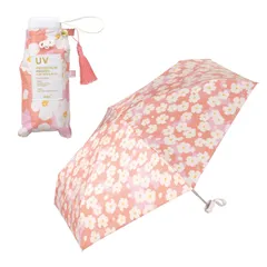 【2025】Wpc. 日傘 遮光 お守りパラソル ミニ ピンク ≪遮光率100%/UVカット率100%/・UPF50＋/遮熱/晴雨兼用≫ 折りたたみ傘 通勤 通学 旅行 オシャレ 可愛い 映え レトロ 女性 レディース 801-12715-102 [ピンク]