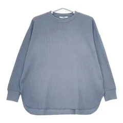 JOURNAL STANDARD relume TCワッフル 長袖Ｔシャツ カットソー ロンＴ ブルー レディース ジャーナルスタンダードレリューム【中古】5-0726M∞