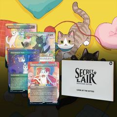 MTG Secret Lair Look at the Kitties