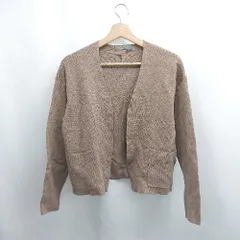 ◇ ⊇ ユナイテッドアローズ 大人カジュアル 長袖 ボレロ サイズ表記なし ブラウン系 レディース E  【1507080004472】