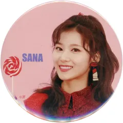 【中古】バッジ・ピンズ(女性) サナ 缶バッジ 「TWICE JAPAN 2nd SINGLE『Candy Pop』リリースイベント」