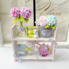 #571 ミニチュア　あじさいセット　＊㊲