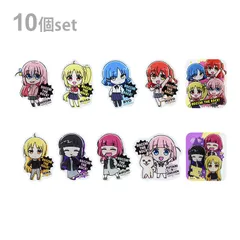 【BOX未開封】】ぼっち・ざ・ろっく！　アクリルクリップコレクション　1BOX全10個入り　4901770765525　s8347590　アクリルバッチ　ボザロ　アクキー　結束バンド　BOCCHI THE ROCK！