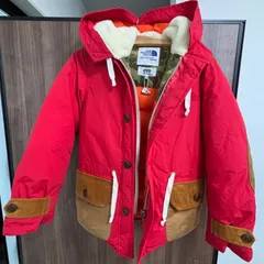 ★THE NORTH FACE ザノースフェイス×JUNYA WATANABE COMME des GARCONS MAN ダウンジャケット 赤系 XS