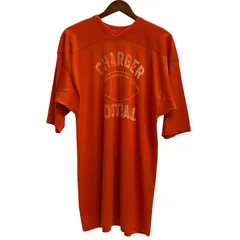 チャンピオン Champion 70's 80's  フットボールtシャツ Tシャツ オレンジ 201MT-4230 VB