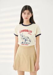 【BITTERCELLS】★人気商品★フラット ピーチ Tシャツ フラットピーチTシャツ-ホワイト | BITTERCELLS | HANA(ハナ)