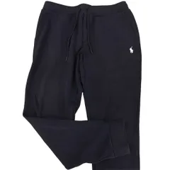 POLO RALPH LAUREN ポロ ラルフローレン ダブルニット ジョガー パンツ ネイビー Mサイズ □□☆