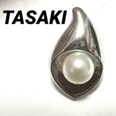 TASAKI　タサキ　田崎　チャーム　ペントップ　パール　約7mm　SV　雫のサムネイル