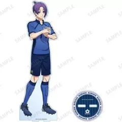 【中古】アクリルスタンド・アクリルパネル 御影玲王(試合前の準備中ver.) 描き下ろしイラスト 特大アクリルスタンド 「ブルーロック」