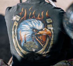 Dickies(R) x H-D(R)ヘビーウェイトフレーミングイーグルTシャツ