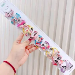 かわいい クレヨンしんちゃん 2個ペア ヘアゴム 10セット入り キッズ ベビー